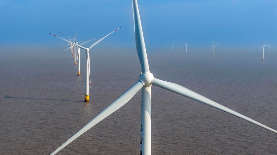 China's farthest offshore wind farm begins operation