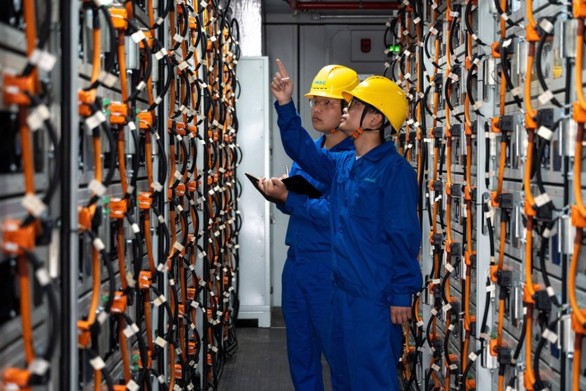 China leads the world in new-type energy storage capacity